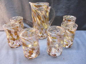 Murano Aventurine Set