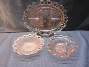 Pink Depression Glass