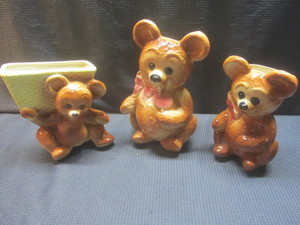 Copley Bear Planters