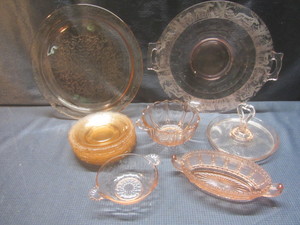 Pink Depression Glass