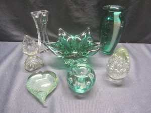 Art Glass, Nambe, Paperweights