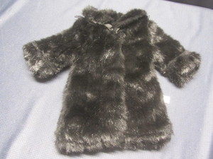 Faux Fur Jacket Pouch