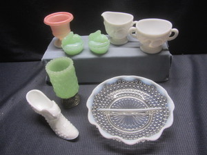 Milk Glass Fenton, Opalescent