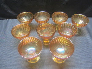 Carnival Glass Sherbets