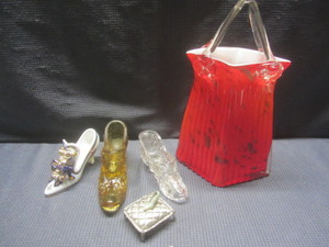 Glass Purse, Shoes