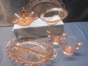 Pink Depression Glass