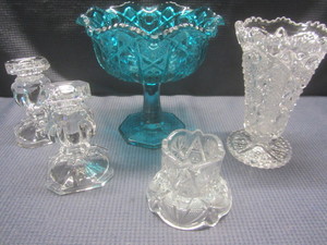 Vintage Pressed Glass