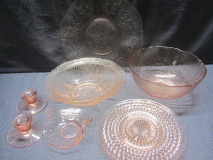 Pink Depression Glass