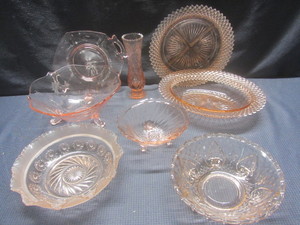 Pink Depression Glass