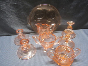 Pink Depression Glass
