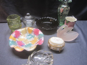 Vase, Swan, Owl