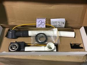 lot 20 image: PureFlo Rough-In Cable Bath Drain in White by KOHLER in good condition