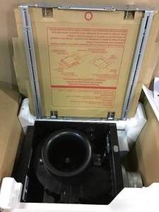lot 55 image: WhisperChoice Pick-A-Flow 80110 CFM Ceiling Bathroom Exhaust Fan with Flex-Z Fast Bracket by Panasonic in good condition
