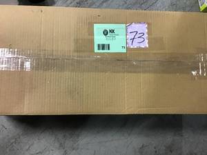 lot 73 image: 6 in. Black Stove Pipe Round Tee by Master Flow in good condition
