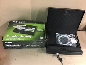 lot 99 image: Portable Security Case, Biometric Lock in good condition