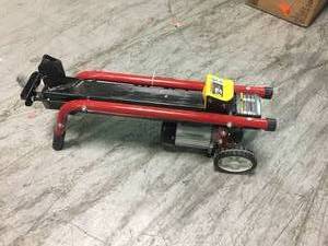 lot 204 image: 6 Ton 15 Amp Electric Log Splitter by Southland in working conditions