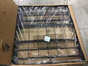 King-Size 14 in. H Heavy Duty Metal Platform Bed Frame by Hercules&nbsp&nbspin good condition&nbsp
