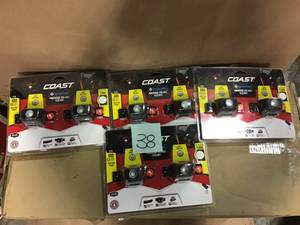 400 Lumen Wide Angle Flood LED Headlamp (2-Pack) by Coast&nbsp&nbspin good condition&nbsp