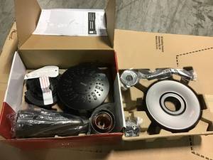 Brea Single-Handle 3-Spray Tub and Shower Faucet in Tuscan Bronze with Waterfall Spout (Valve Included) by Pfister&nbsp&nbspin good condition&nbsp