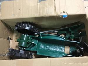 Traveling Cast Iron Sprinkler by Orbit&nbsp&nbspin good condition&nbsp