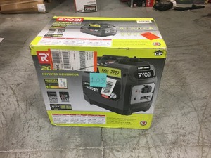 RYOBI 2000 Starting WATTS AND 1600 RUNNING WATTS Inventer Generator in good condition