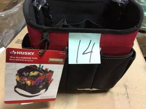 10 in. All-Purpose Tote by Husky in good condition