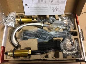 Ladera 8 in. Widespread 2-Handle Bathroom Faucet in Spot Defense Brushed Nickel by Pfister in good condition