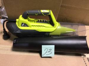 135 MPH 440 CFM 8 Amp Corded Electric Jet Fan Blower by RYOBI in good condition