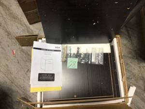 16 in. Rectangular Espresso 2 Drawer Executive File Cabinet with File Storage in good condition