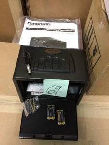 2-Gun Quick-Access Pistol Safe With Alarm by MAGNUM in good condition