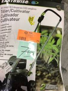 11 in. 8.5 Amp Electric Tiller and Cultivator by Earthwise in good condition