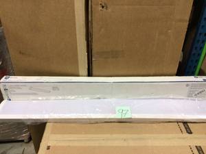 Contractor Select FMLWL 4 ft. Dimmable 40-Watt 2900 Lumens 4000K White Integrated LED Wrap Light Fixture by Lithonia Lighting in good condition