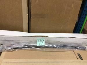 Shower Essentials 72 in. Curved Shower Rod in Matte Black by Gatco in good condition