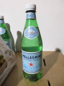 San Pellegrino and Apple Juice