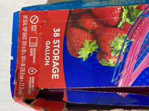 Goo Gone and Ziploc Bags