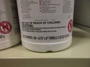 Hospital Disinfectant Wipes