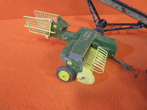 116th John Deer Square Baler, Trailer, Truck, Bale Elevator