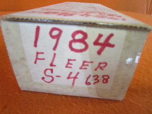 1984 Fleer Baseball Cards