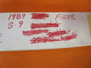 1989 Fleer Baseball Cards