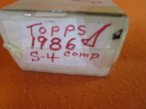 1986 Topps Baseball Cards