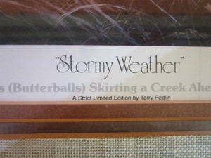 Terry Redlin Stormy Weather Signed & Numbered 1111500