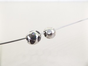2 Authentic PANDORA #790398MPB and #790398MPW Mother of Pearl Heart Charm Beads