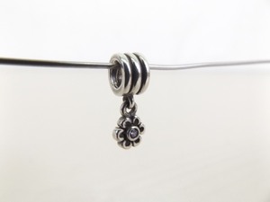 Authentic PANDORA #790196CZ Daisy Dangle Charm Bead