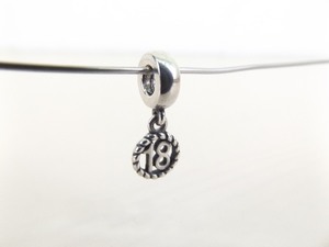Authentic PANDORA #790495 18th Birthday Charm Bead