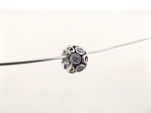Authentic PANDORA #790330CZ Primrose Path Charm Bead