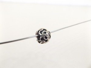 Authentic PANDORA #790413CZS Perfect Posies Charm Bead