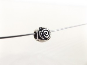 Authentic PANDORA #790394 Rosebud Rose Bud Flower Charm Bead