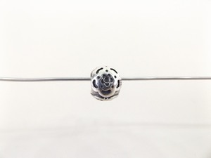 Authentic PANDORA #790186 Raised Flower Charm Bead