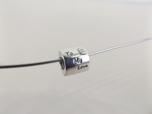 Authentic PANDORA #790894EN09 Love Letter Charm Bead