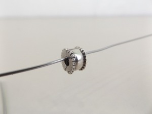 Authentic PANDORA #790276 Beveled Clip Charm Bead